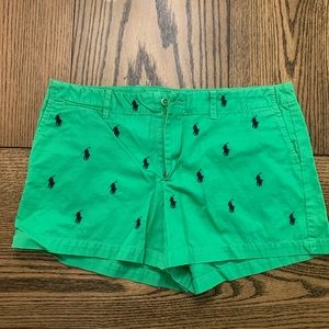 Ralph Lauren Sport Green Shorts